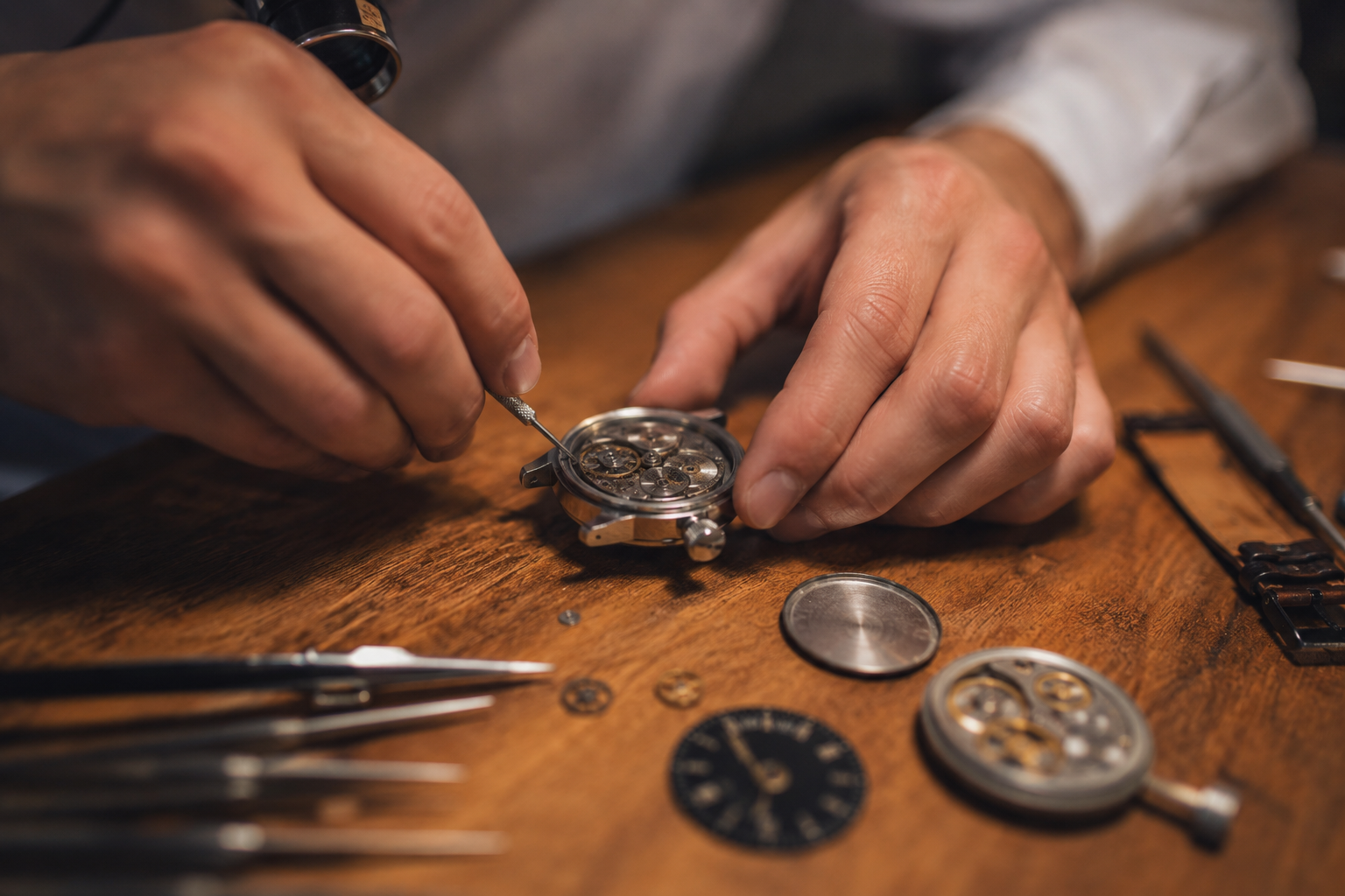 Horloge-workshop bij Schaap & Citroen